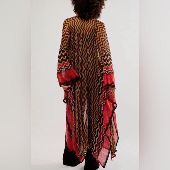 1. NWT Free People Pharaoh Fine Knit Kimono - Picture 4 of 5